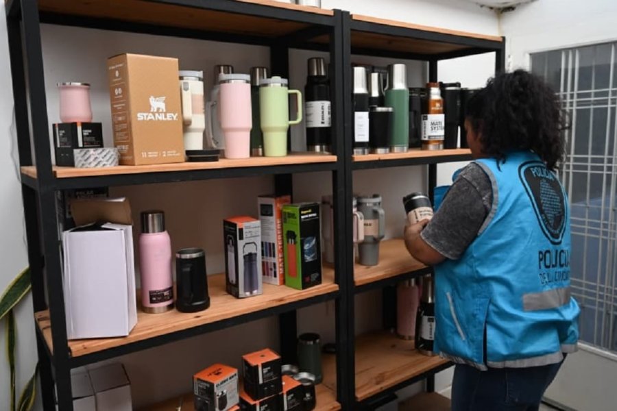 Secuestraron más de 12 mil termos y mates truchos por un valor de $500 millones