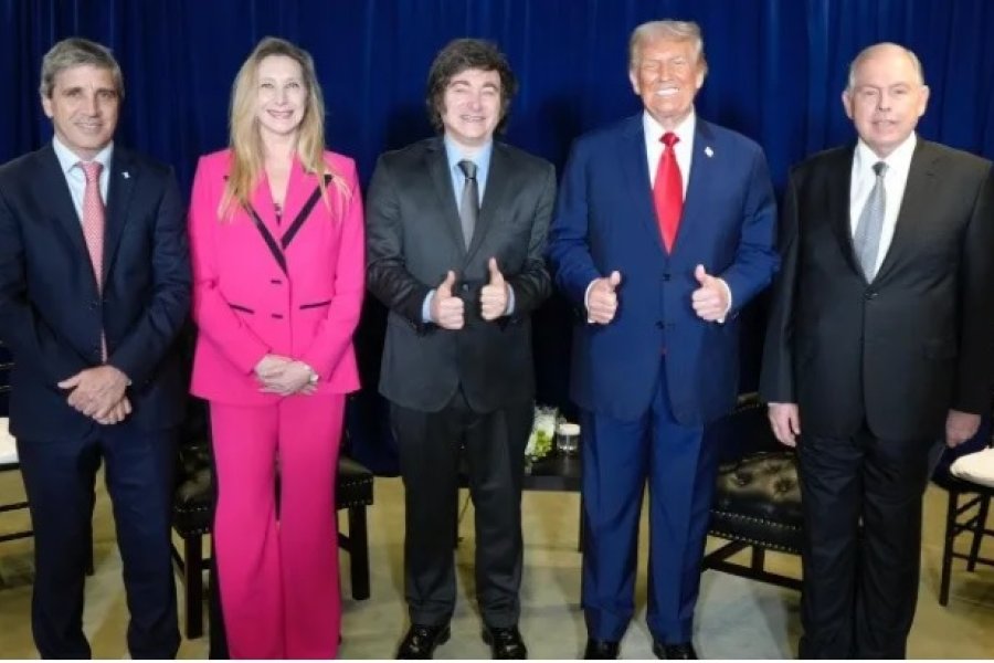 Milei – Trump en Nueva York: Habrá ayuda financiera del Tesoro y «respaldo completo a la reelección»