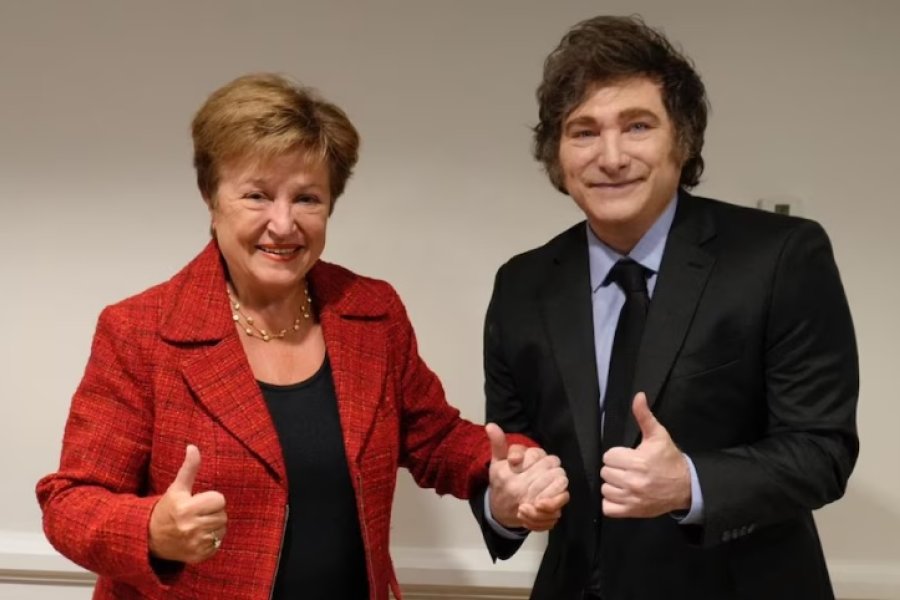 Tras los anuncios de Bessent en favor del Gobierno, Milei se reúne con Georgieva para analizar la marcha del programa acordado con el FMI