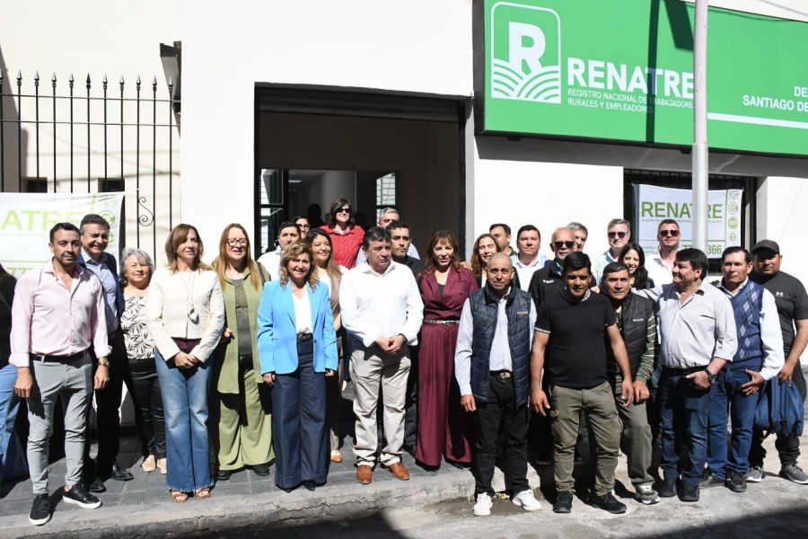 Inauguran la nueva delegación del RENATRE en Santiago del Estero