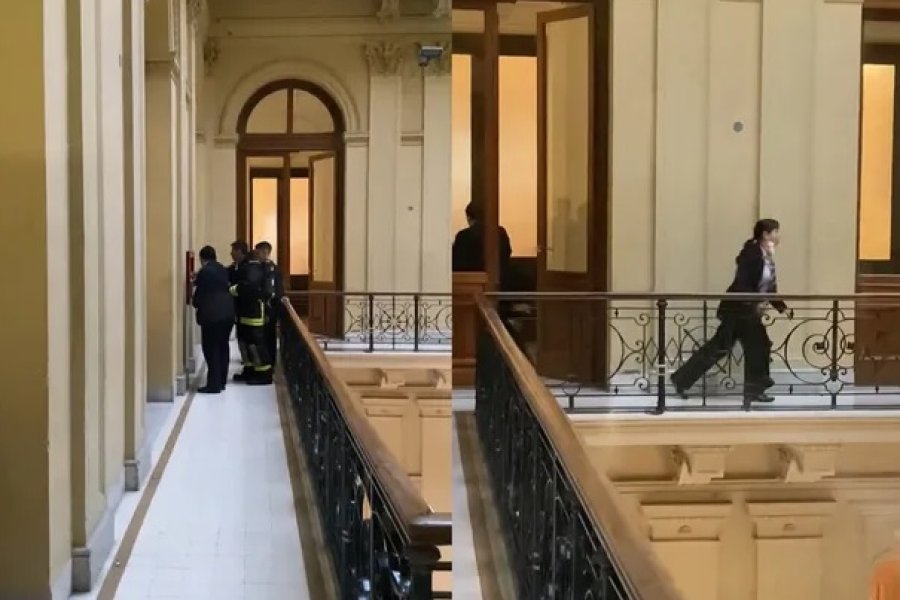 Fuego en Casa Rosada: Bomberos evacuaron a Santiago Caputo y su equipo