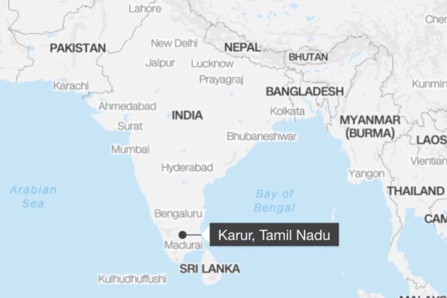 Tragedia en Tamil Nadu: Estampida en mitin político del actor Vijay deja 31 muertos y más de 50 heridos