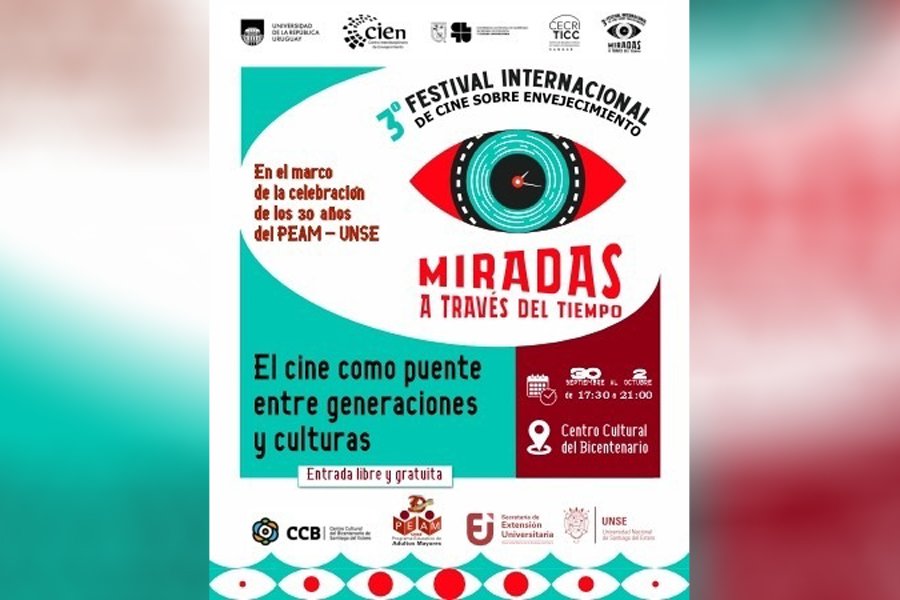 Comienza el 3º Festival Internacional de Cine sobre Envejecimiento: «Miradas a través del tiempo»