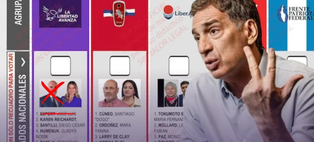 La Justicia rechazó la reimpresión de boletas de La Libertad Avanza y se mantendrá la cara de Espert