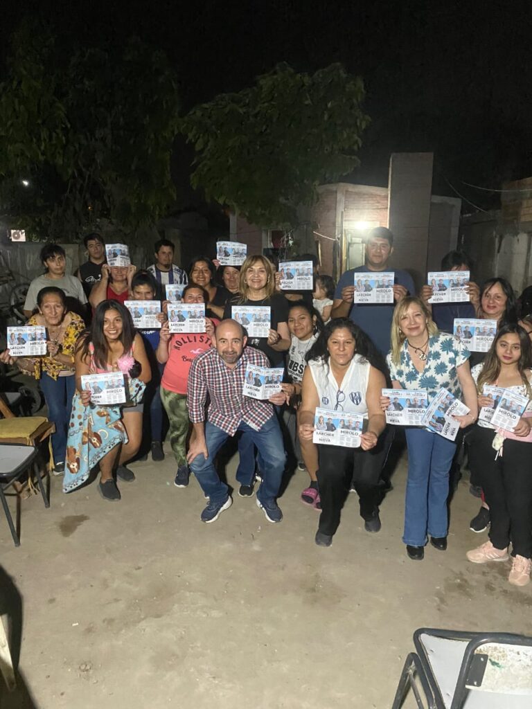 Larcher y Mirolo en La Banda: «Somos la renovación y la alternativa política para la provincia»