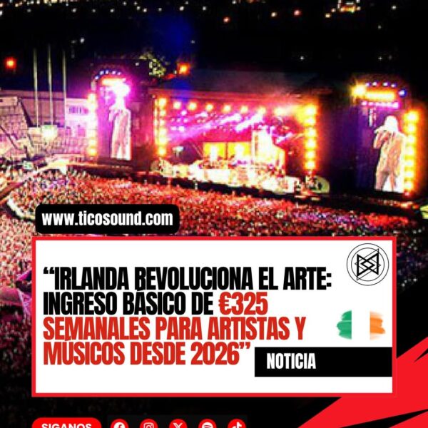 Irlanda revoluciona el arte: El gobierno anuncia ingreso básico semanal de €325 para artistas y músicos a partir de 2026