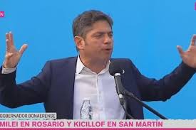 Kicillof en el cierre de campaña de Fuerza Patria: “Milei no es el dueño del circo, es el que anima” Kicillof en el cierre de campaña de Fuerza Patria: “Milei no es el dueño del circo, es el que anima”