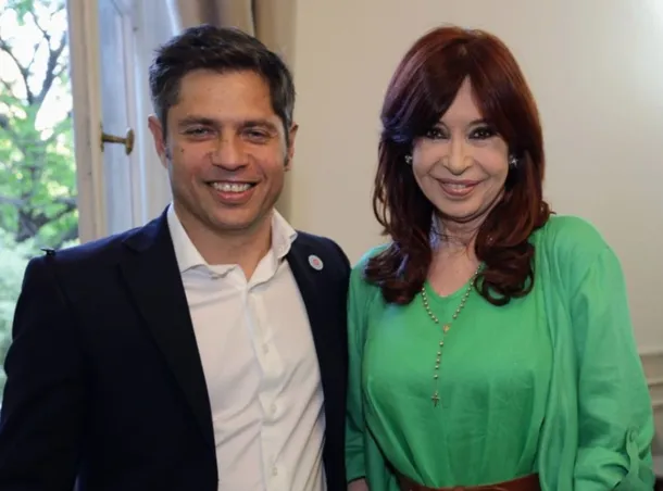 Axel Kicillof y Cristina Kirchner se reunieron en San José 1111