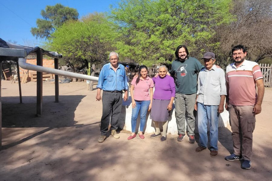 Habilitan cisternas en parajes de la zona norte de Copo