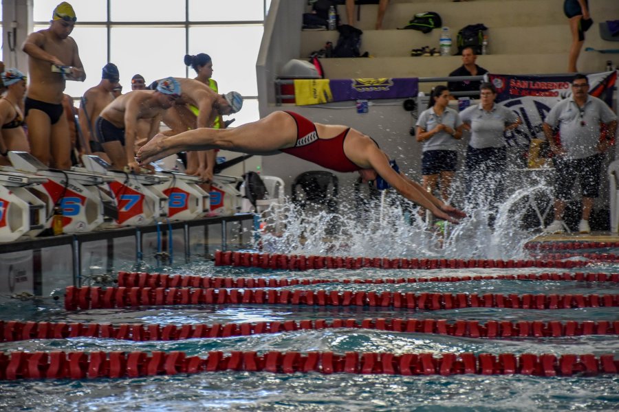 Comenzó el Argentino Masters de Natación en Santiago