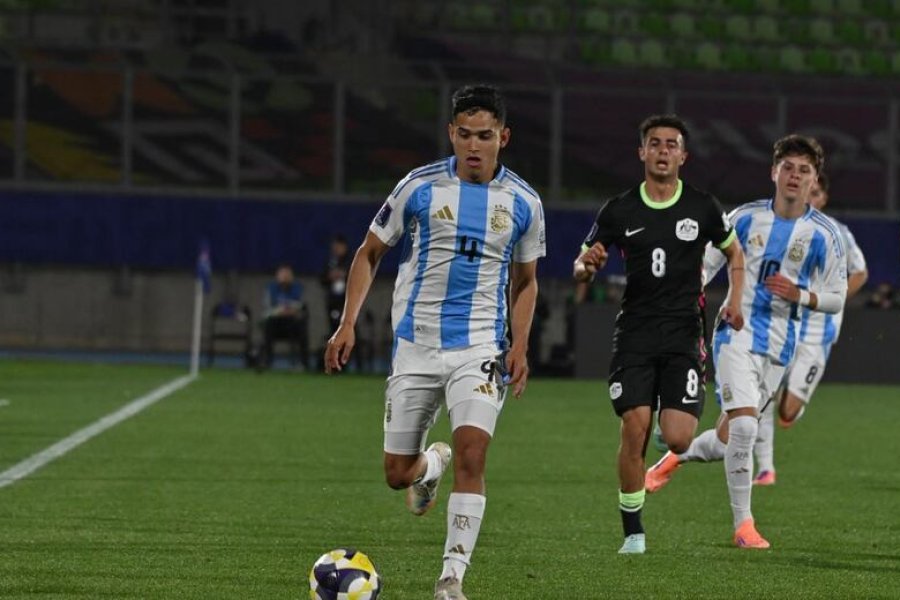 Argentina goleó 4-1 a Australia y se clasificó a octavos en el Mundial Sub 20