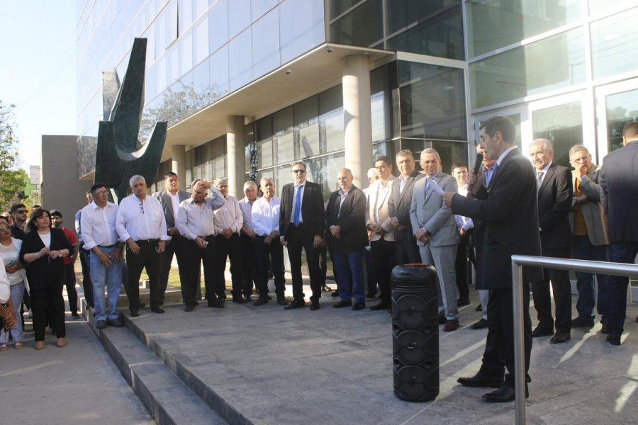 Se realizó un acto por el Día del Camino y homenajearon a los empleados