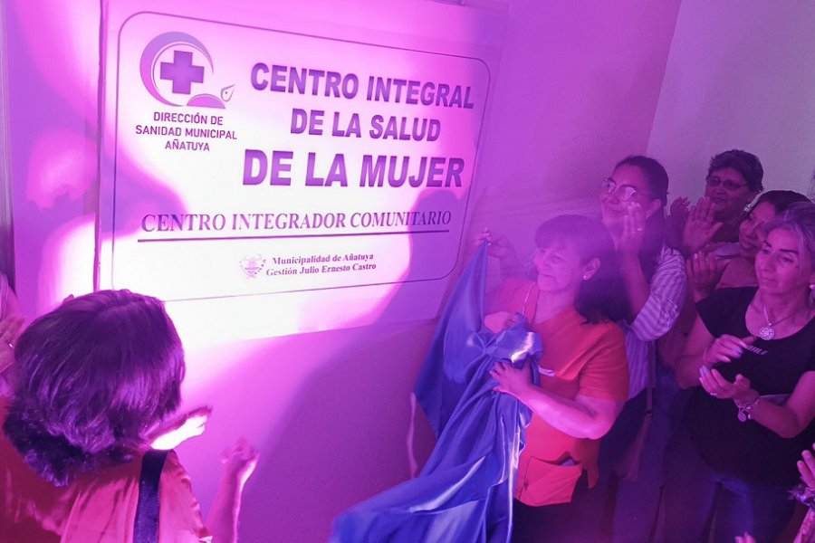 Inauguraron el Centro Integral de la Salud de la Mujer en Añatuya