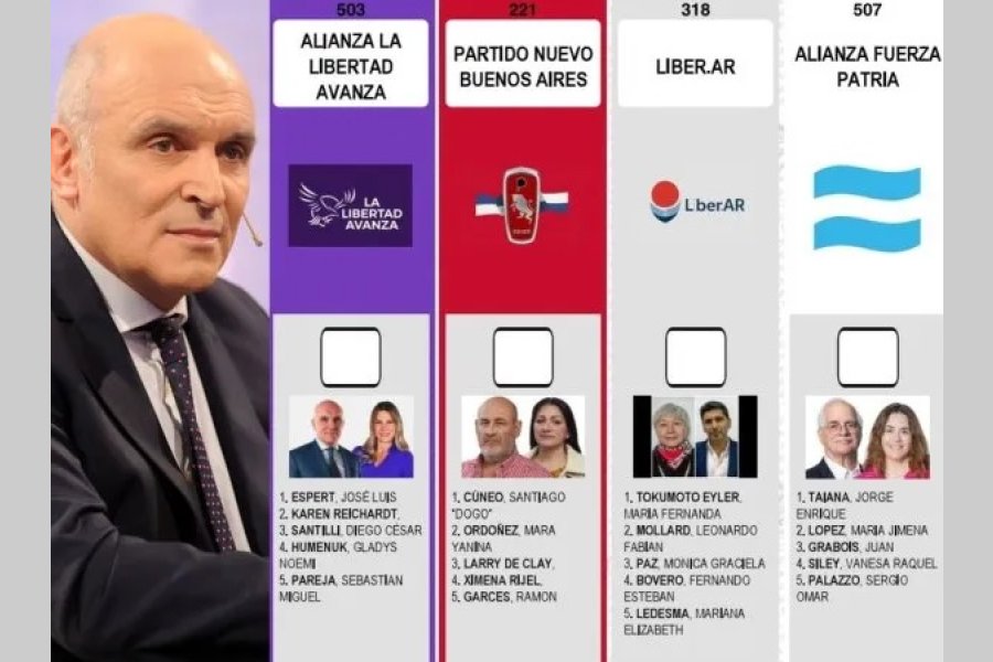 Qué pasa con la boleta de La Libertad Avanza tras la renuncia de José Luis Espert