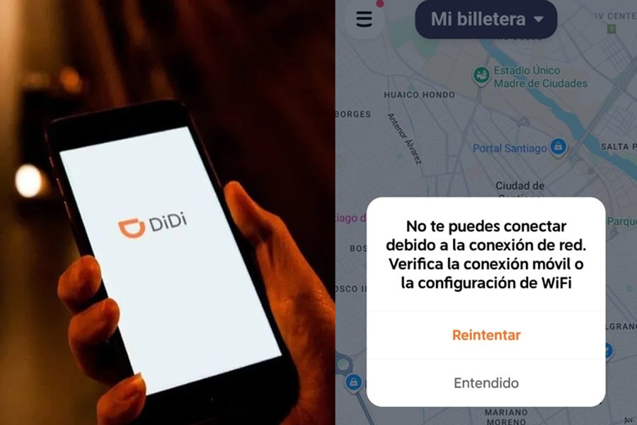Cayó DiDi: Usuarios de la plataforma reportan problemas de conexión
