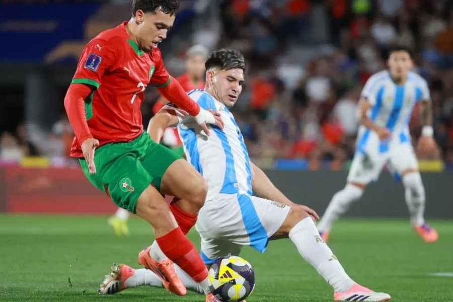 Argentina no pudo en la final y cayó 2-0 ante Marruecos en el Mundial Sub-20