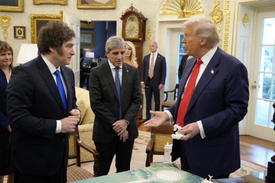 Demoledor diagnóstico de Trump sobre la economía de Milei: «no tienen nada, están muriendo» Demoledor diagnóstico de Trump sobre la economía de Milei: «no tienen nada, están muriendo»