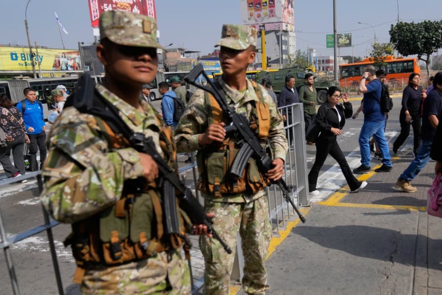 El gobierno de Perú declaró el estado de emergencia en medio de la crisis política y la ola de inseguridad El gobierno de Perú declaró el estado de emergencia en medio de la crisis política y la ola de inseguridad
