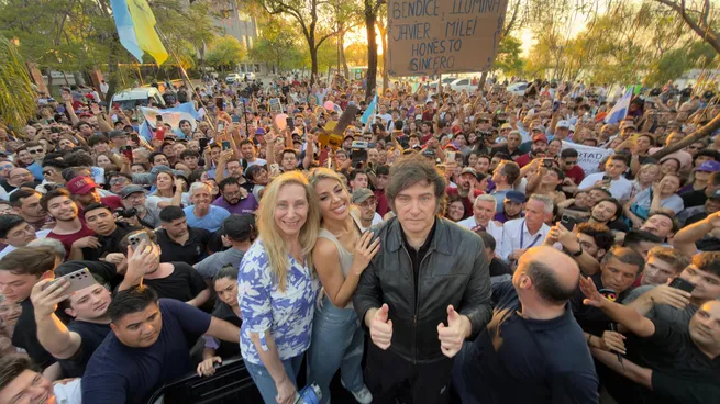 Javier Milei de campaña en Chaco y Corrientes: «Les pido que sigan aguantando porque esta vez vale la pena»