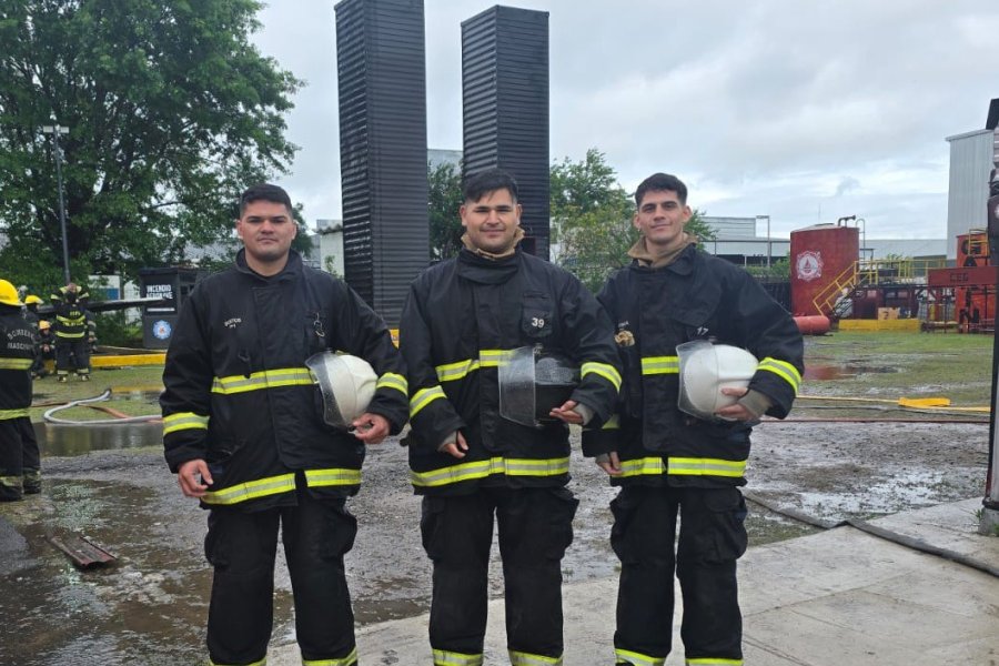 Seguridad y Emergencias: Bomberos santiagueños se capacitaron en el 19° Curso Internacional “Garín Fund 911”