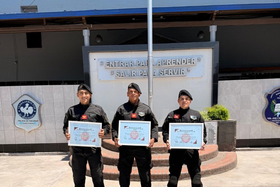Seguridad: Efectivos santiagueños de la Unidad USAR-26 aprobaron Curso Nacional de Custodia VIP en Tucumán