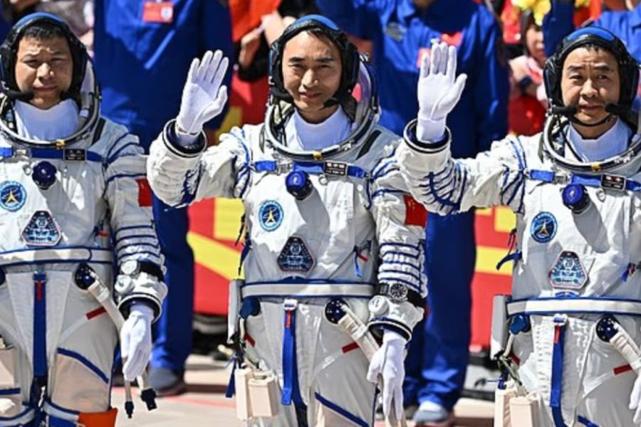 Astronautas chinos quedan varados en el espacio por posible impacto de basura espacial Astronautas chinos quedan varados en el espacio por posible impacto de basura espacial