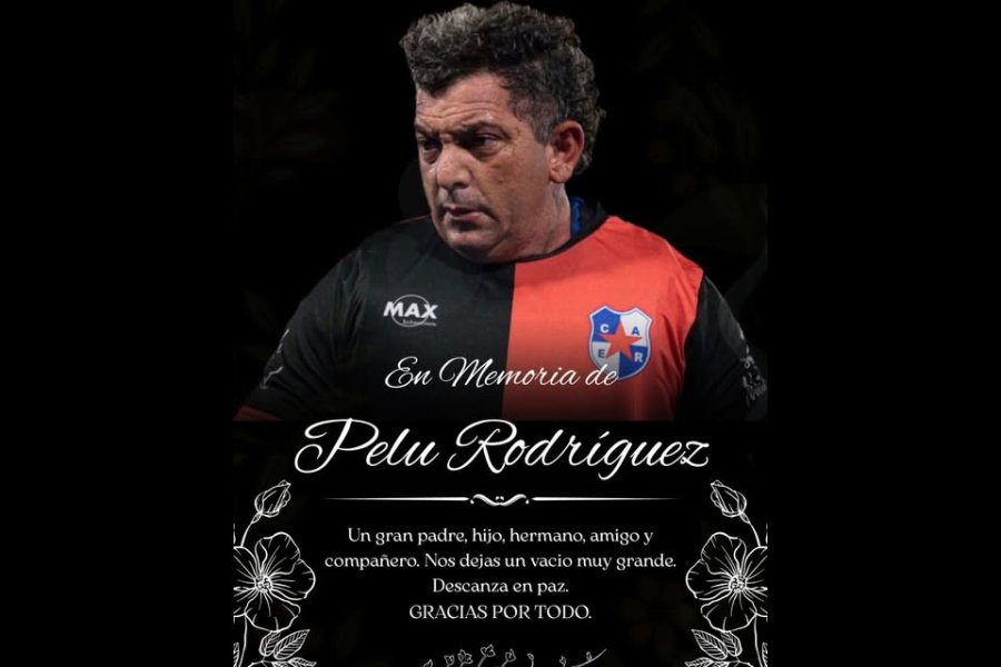 Profundo Pesar en el Club Estrella Roja por el fallecimiento de “Pelu” Rodríguez Profundo Pesar en el Club Estrella Roja por el fallecimiento de “Pelu” Rodríguez