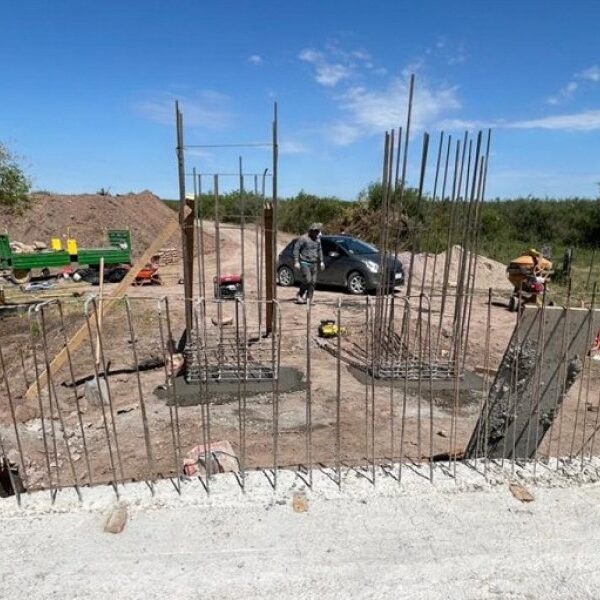 Infraestructura: Comenzó la Obra del Puente que Unirá los Departamentos Aguirre y Belgrano