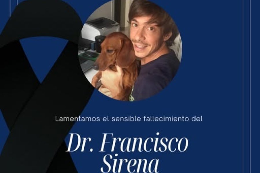 Luto en el Instituto de Cardiología por el fallecimiento del Dr. Francisco Sirena
