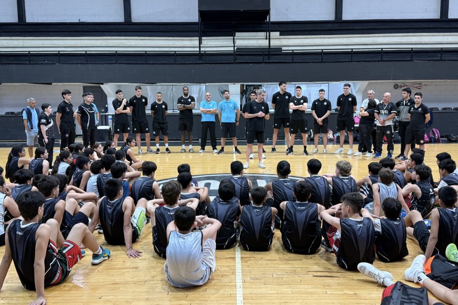 El Programa Nacional de Minibásquet de la CAB tuvo su sede en La Banda