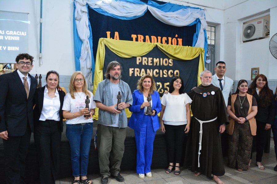 Entregaron los Premios Francisco 2025 por aportes “Humildes y Silenciosos” a la comunidad