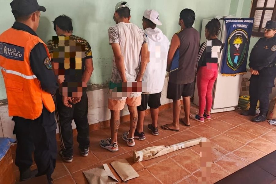 Detienen a cinco jóvenes acusados de intento de homicidio en Fernández