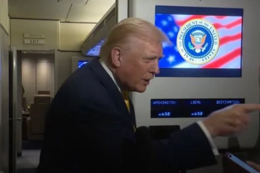 Trump insulta a periodista al ser cuestionado sobre el Caso Epstein