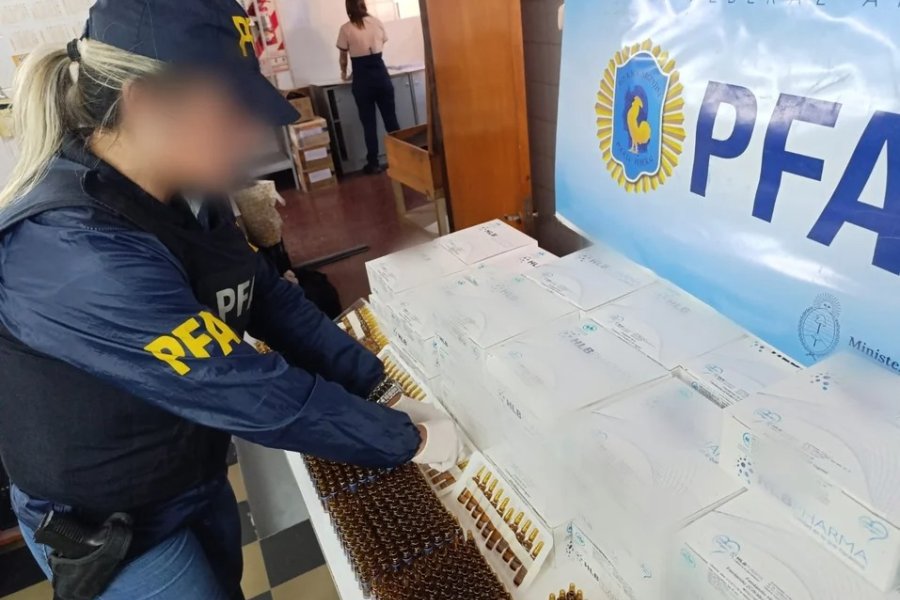 Recuperan más de 82 mil ampollas de fentanilo contaminado tras allanamiento en cuatro provincias