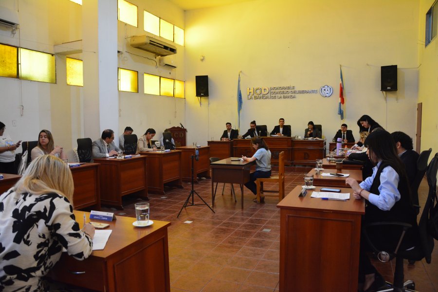El Concejo Deliberante de La Banda convoca a sesión extraordinaria por recambio de banca