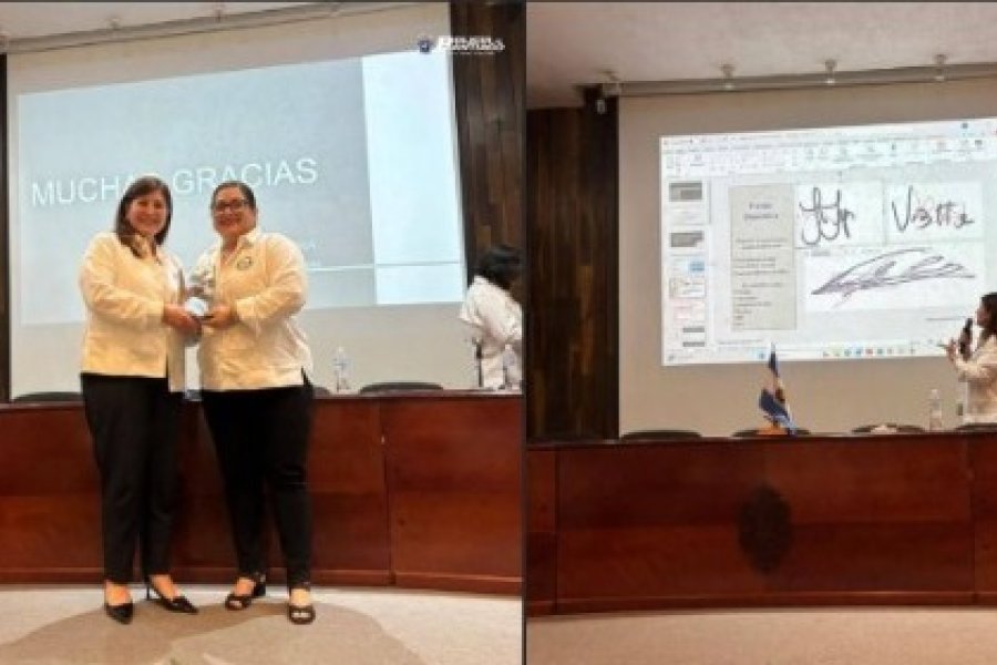 Policía santiagueña presenta innovador método de análisis de firmas en congreso internacional