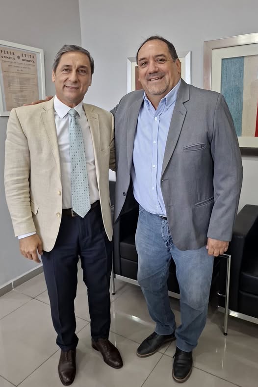 Silva Neder recibió al comisionado electo de Juanillo, Víctor Lami Silva Neder recibió al comisionado electo de Juanillo, Víctor Lami