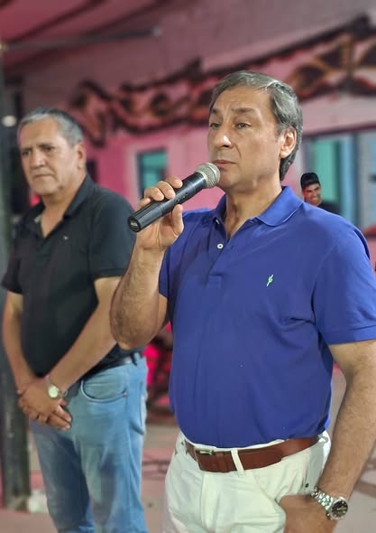 Silva Neder encabezó un emotivo brindis con la militancia peronista en Brea Pozo