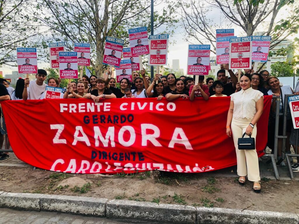 La Agrupación Carolina Leguizamón acompañó la asunción de Elías Suárez y Carlos Silva Neder