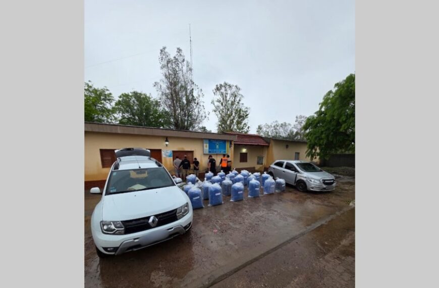 Operativo policial en el norte santiagueño: Incautan más de 500 kilos de hojas de coca