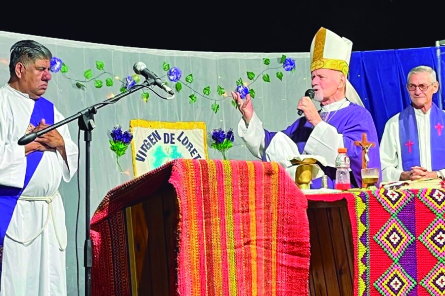 Cardenal Vicente Bokalic celebró la misa central de la 30ª peregrinación a Nuestra Señora de Loreto