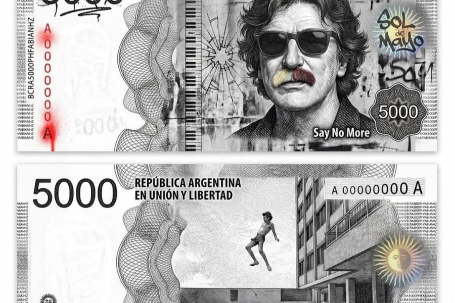 Billetes con íconos de la música argentina causa furor en redes sociales