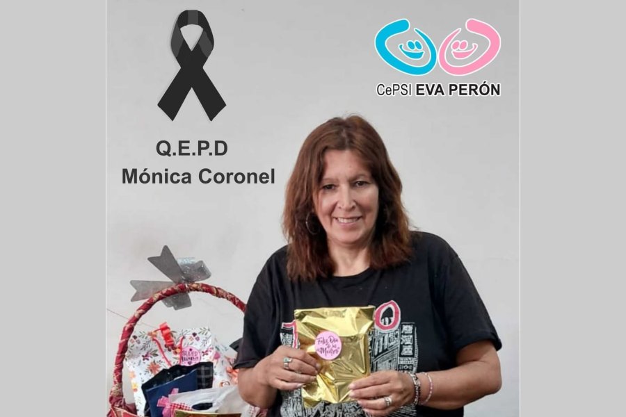 Profundo dolor en la salud pública: Falleció Mónica Coronel, querida trabajadora del CePSI