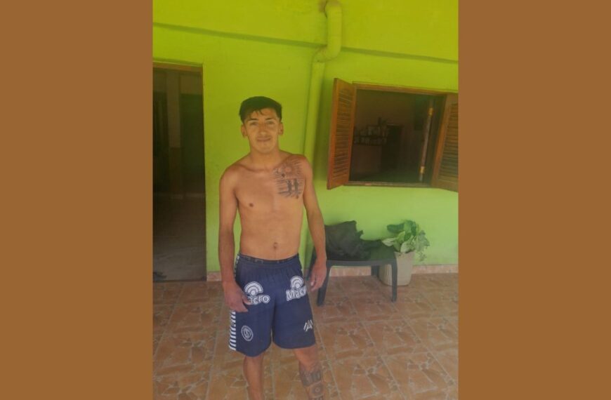 Búsqueda Activa: Joven de 21 años desaparecido tras salir hacia las Termas de Río Hondo