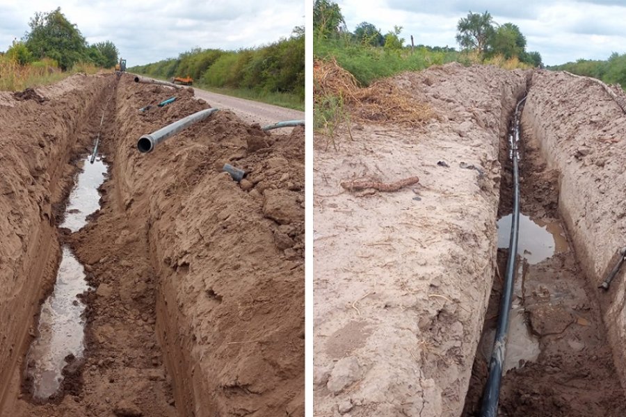 En marcha la primera etapa de mejoras y ampliación de la red de agua potable en Fernández En marcha la primera etapa de mejoras y ampliación de la red de agua potable en Fernández