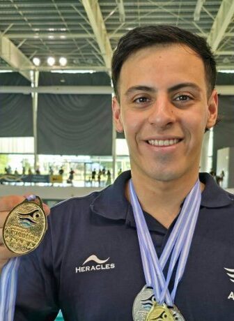 Matías Sosa González: El santiagueño que rompió los moldes en la natación nacional