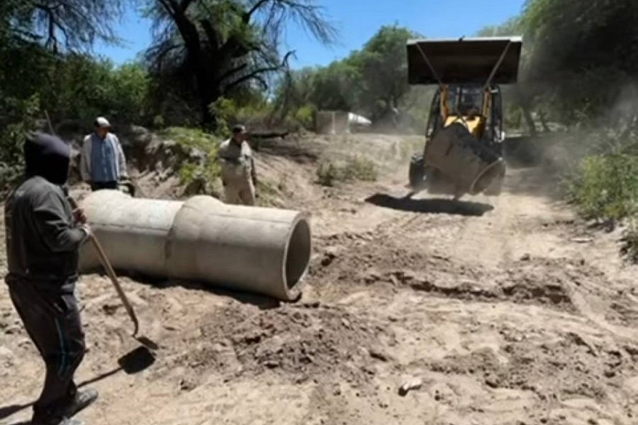 Mejora en la conectividad rural: Nuevo puente en el paraje Buey Muerto