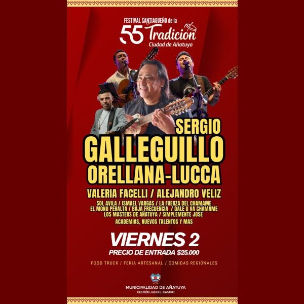 Con fuerte respaldo del Estado Provincial, Añatuya reafirma su identidad con el Festival de la Tradición