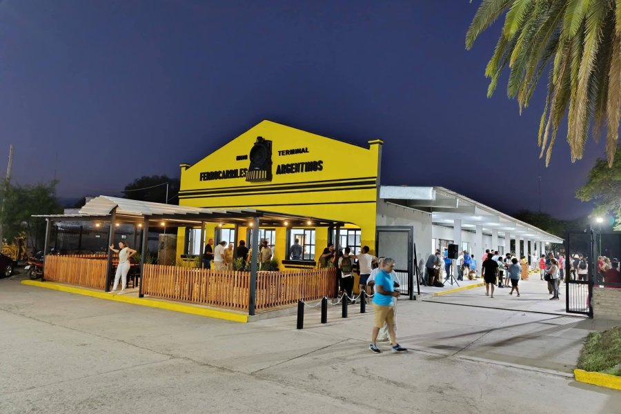 Inauguraron el Mini Ferrocarril en homenaje al Dr. Hugo Suárez