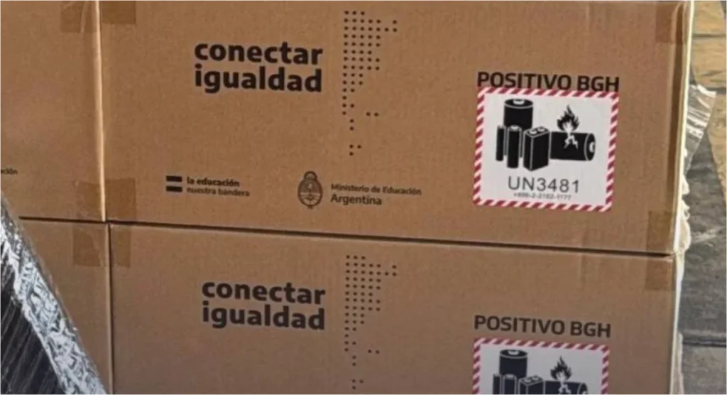 Golpe al desvío de fondos públicos: Recuperan 1.800 notebooks de Conectar Igualdad Golpe al desvío de fondos públicos: Recuperan 1.800 notebooks de Conectar Igualdad